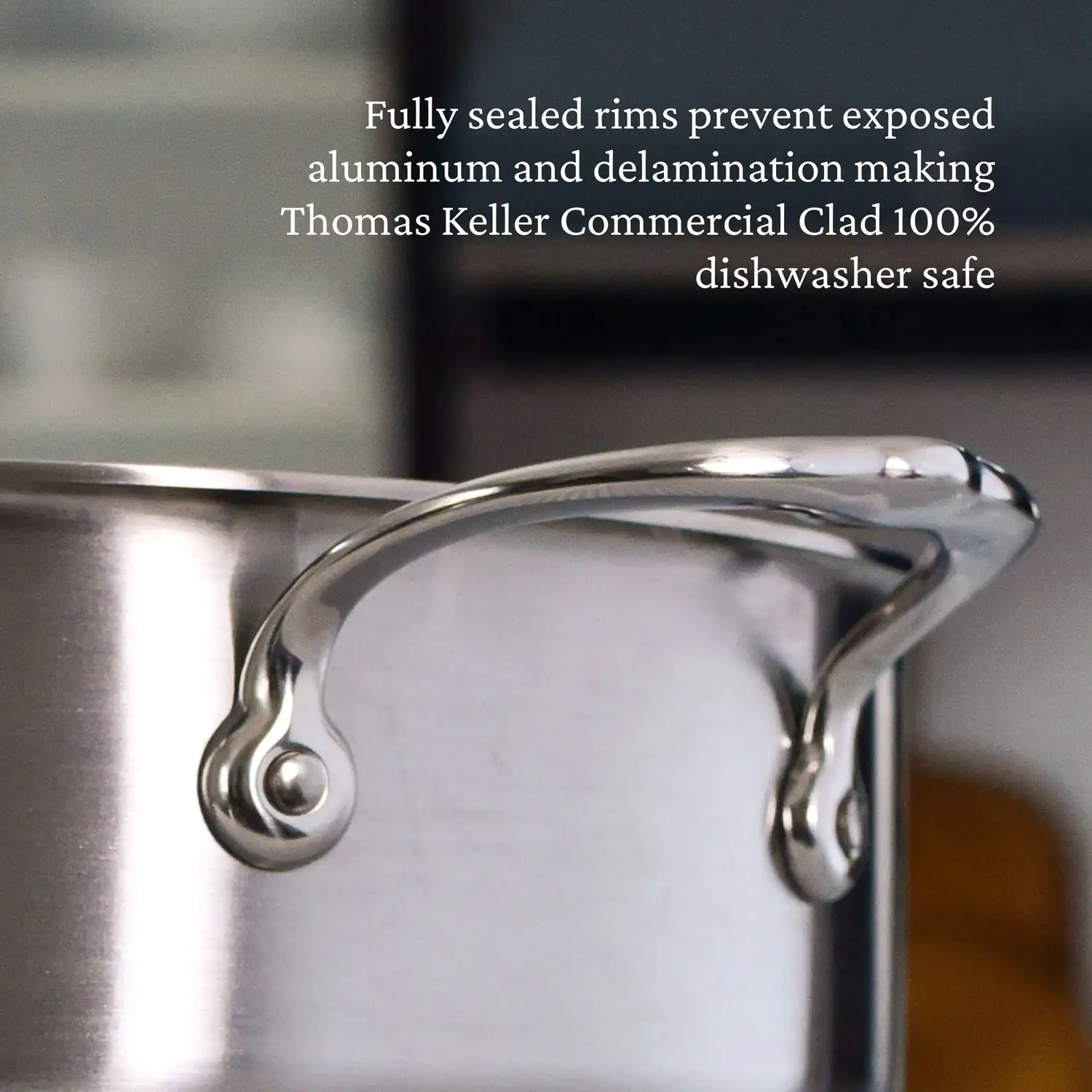 Commercial Clad Stainless Steel Stock Pots Medium (8-quart) 31022