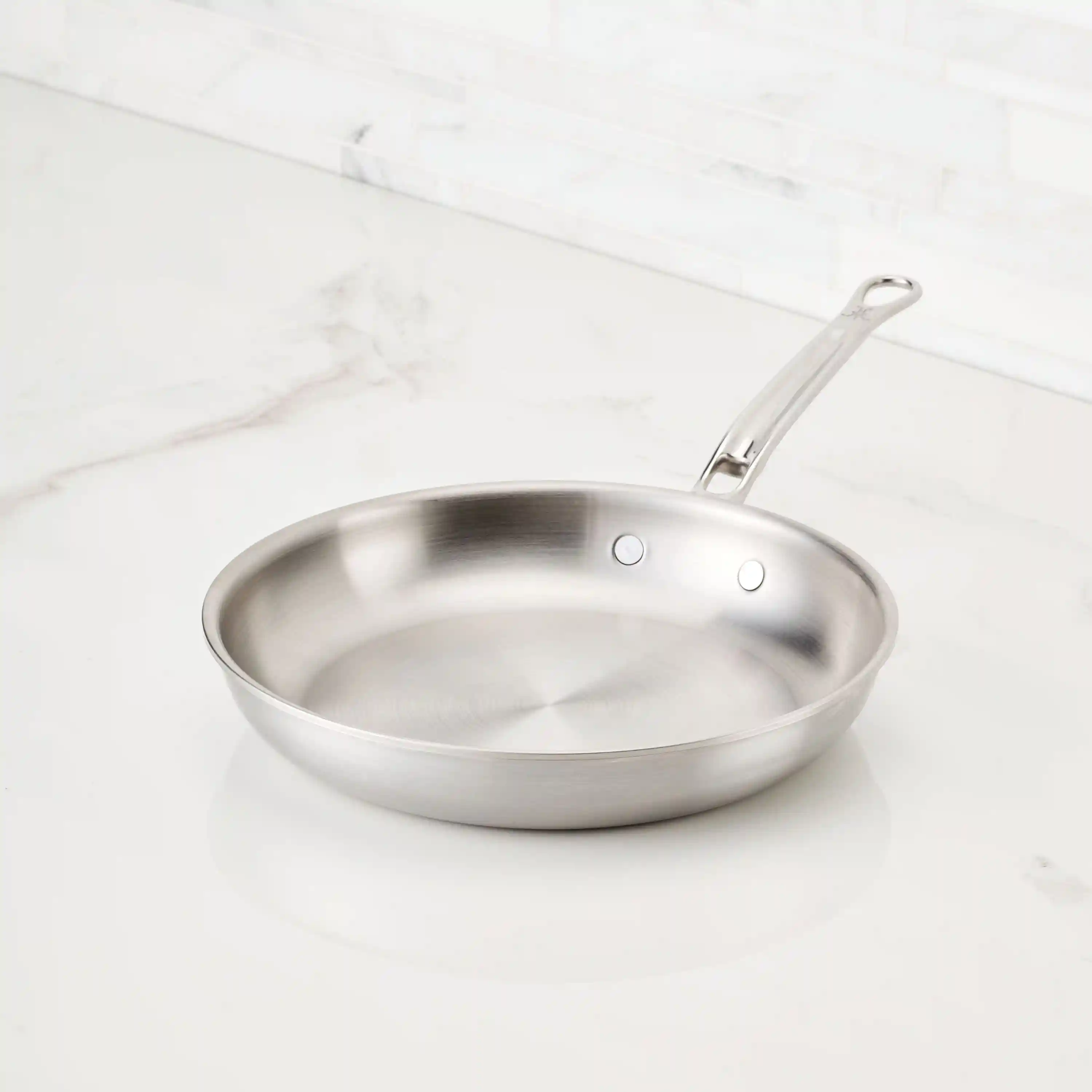 Commercial Clad Stainless Steel Skillets Small (8.5-Inch) 31026