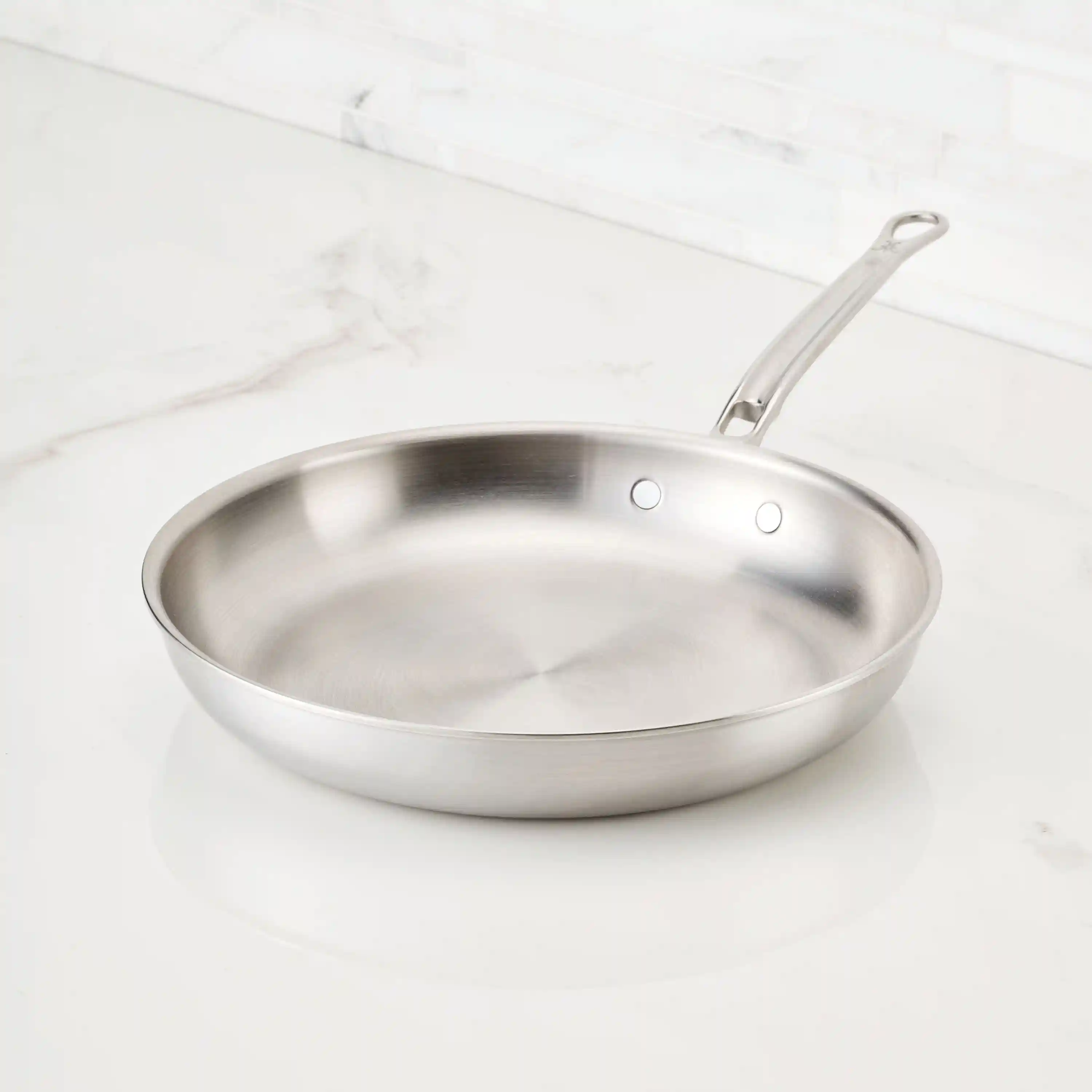 Commercial Clad Stainless Steel Skillets Small (8.5-Inch) 31026