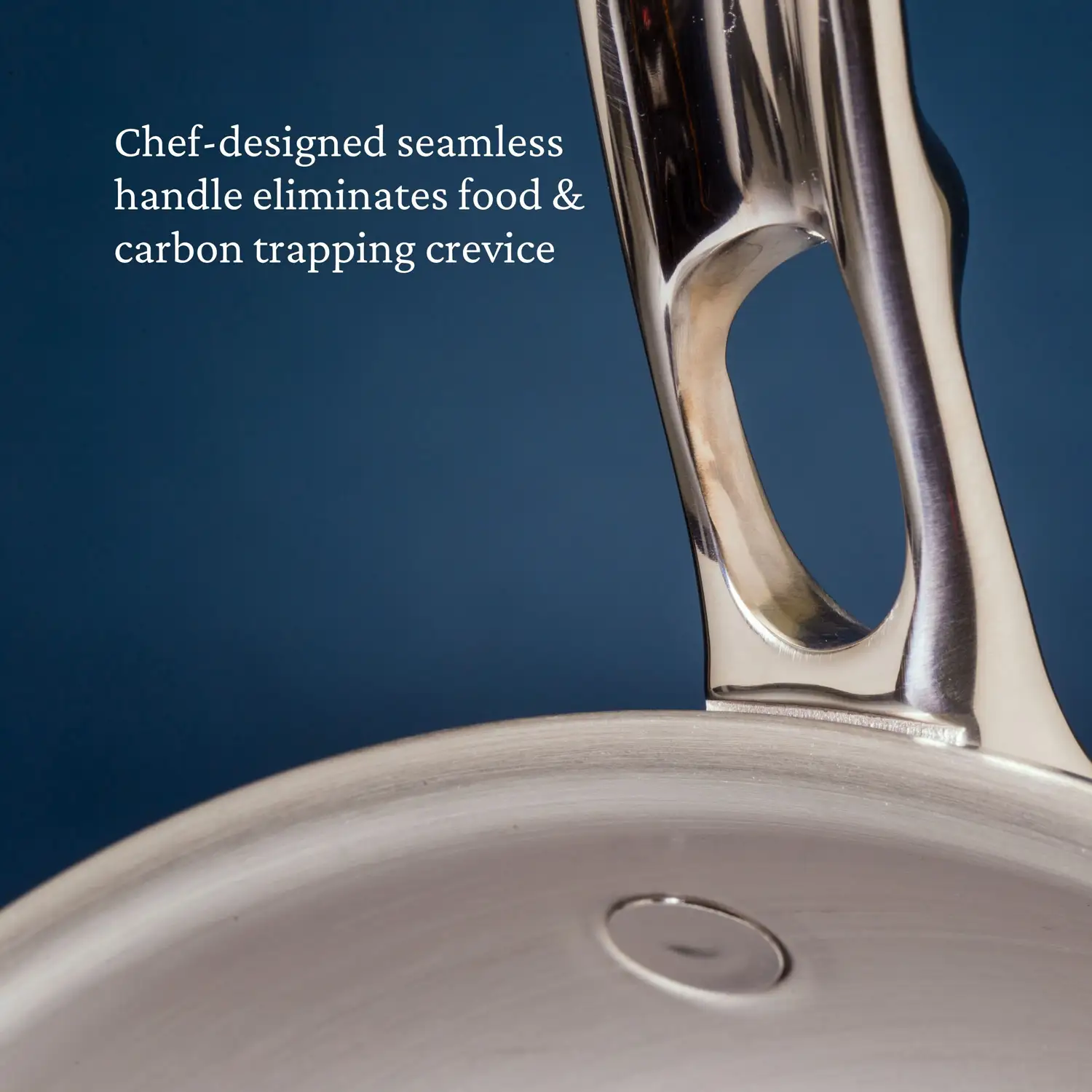 Commercial Clad Stainless Steel Skillets Small (8.5-Inch) 31026