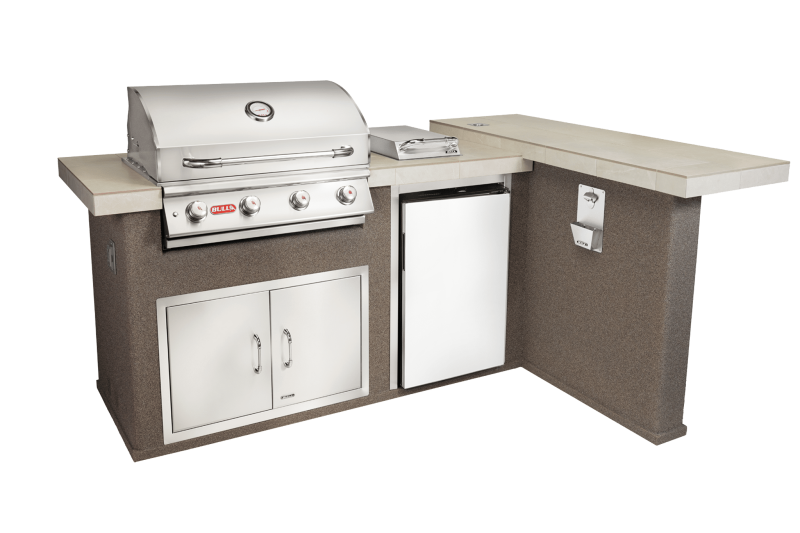 Luxury Q Outdoor L-Shaped Kitchen & Grill 31026