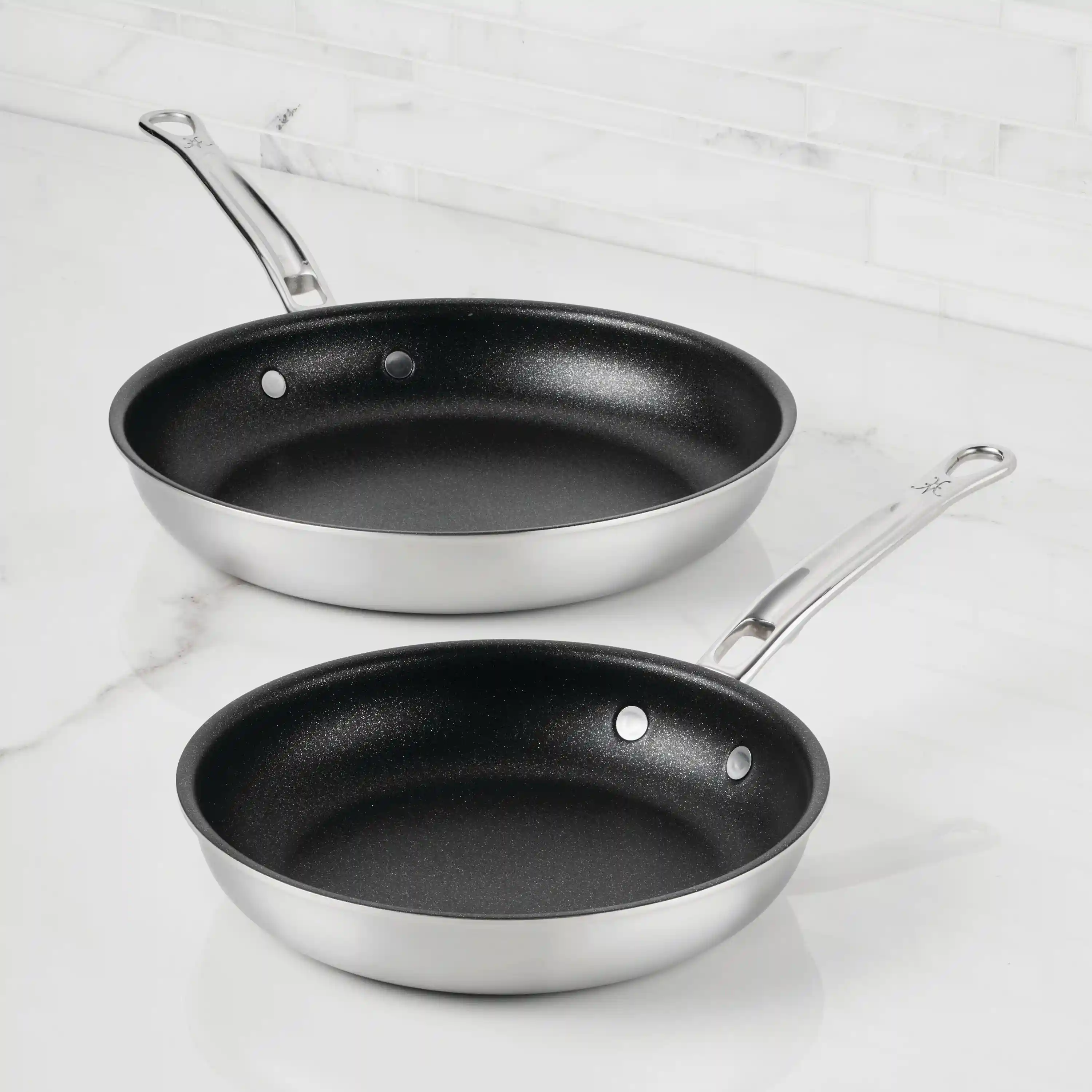 Commercial Clad Stainless Steel TITUMĀ® Nonstick Skillets Small (8.5-Inch) 31027