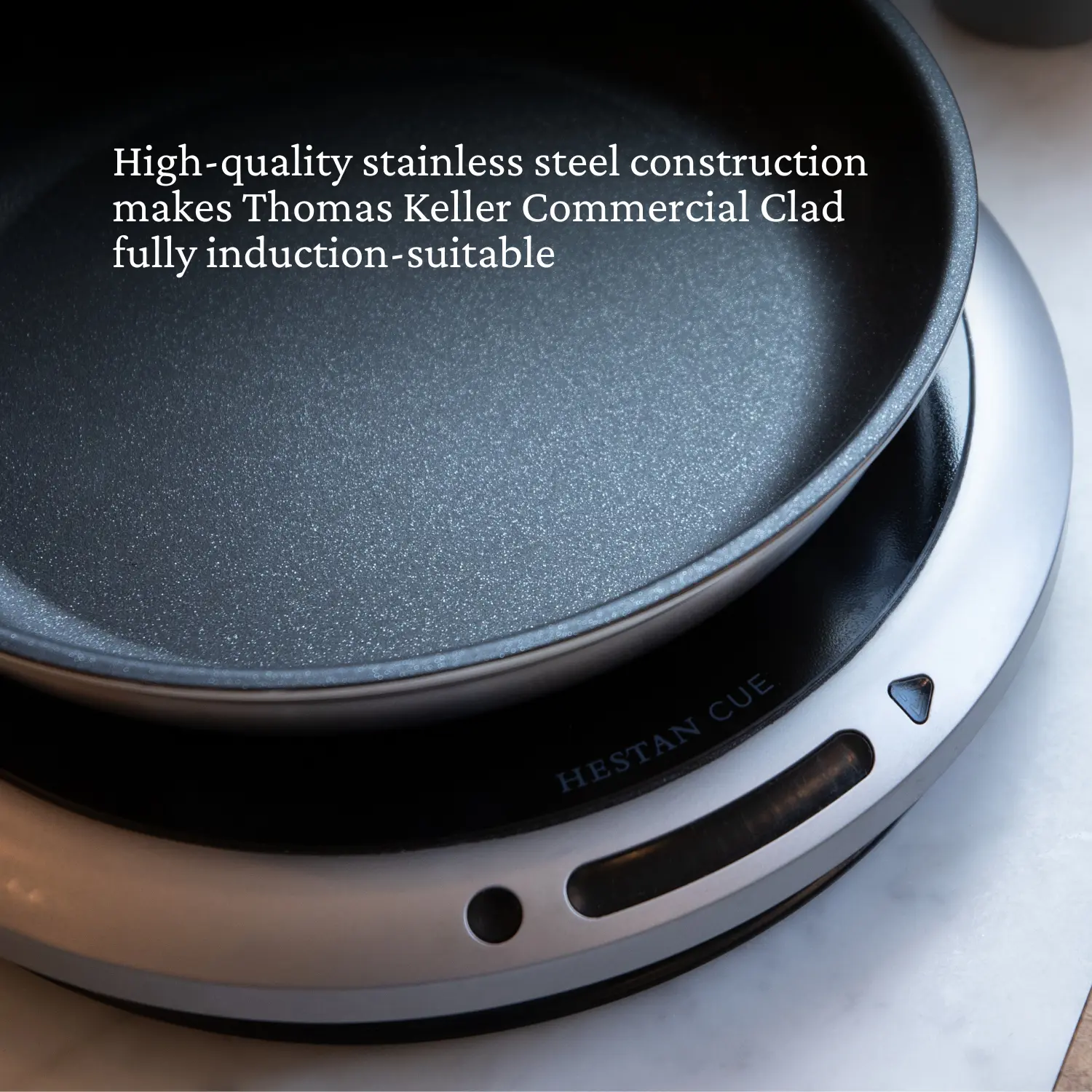 Commercial Clad Stainless Steel TITUMĀ® Nonstick Skillets Small (8.5-Inch) 31027