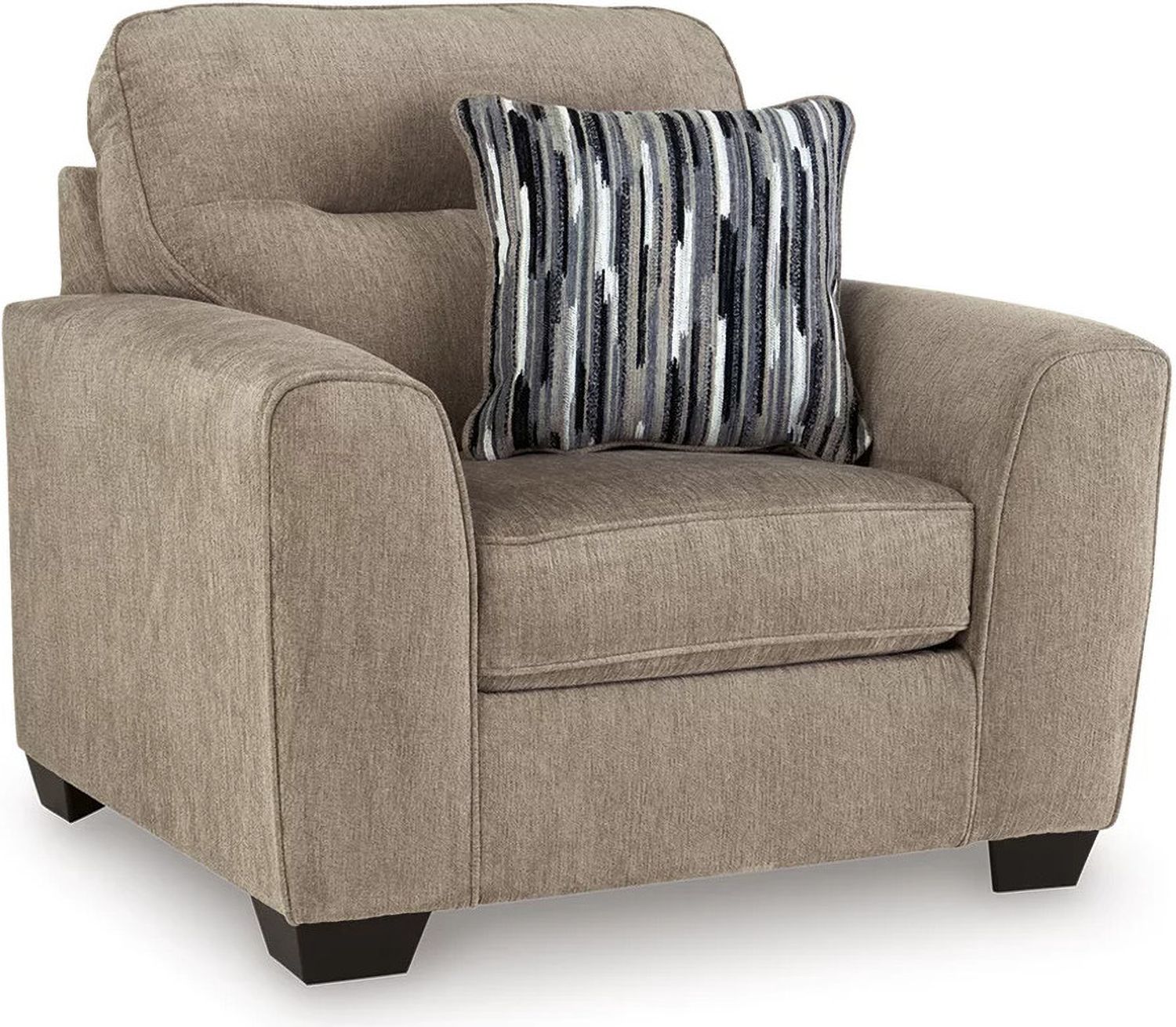 Olten Oversized Chair In Mocha 3130423