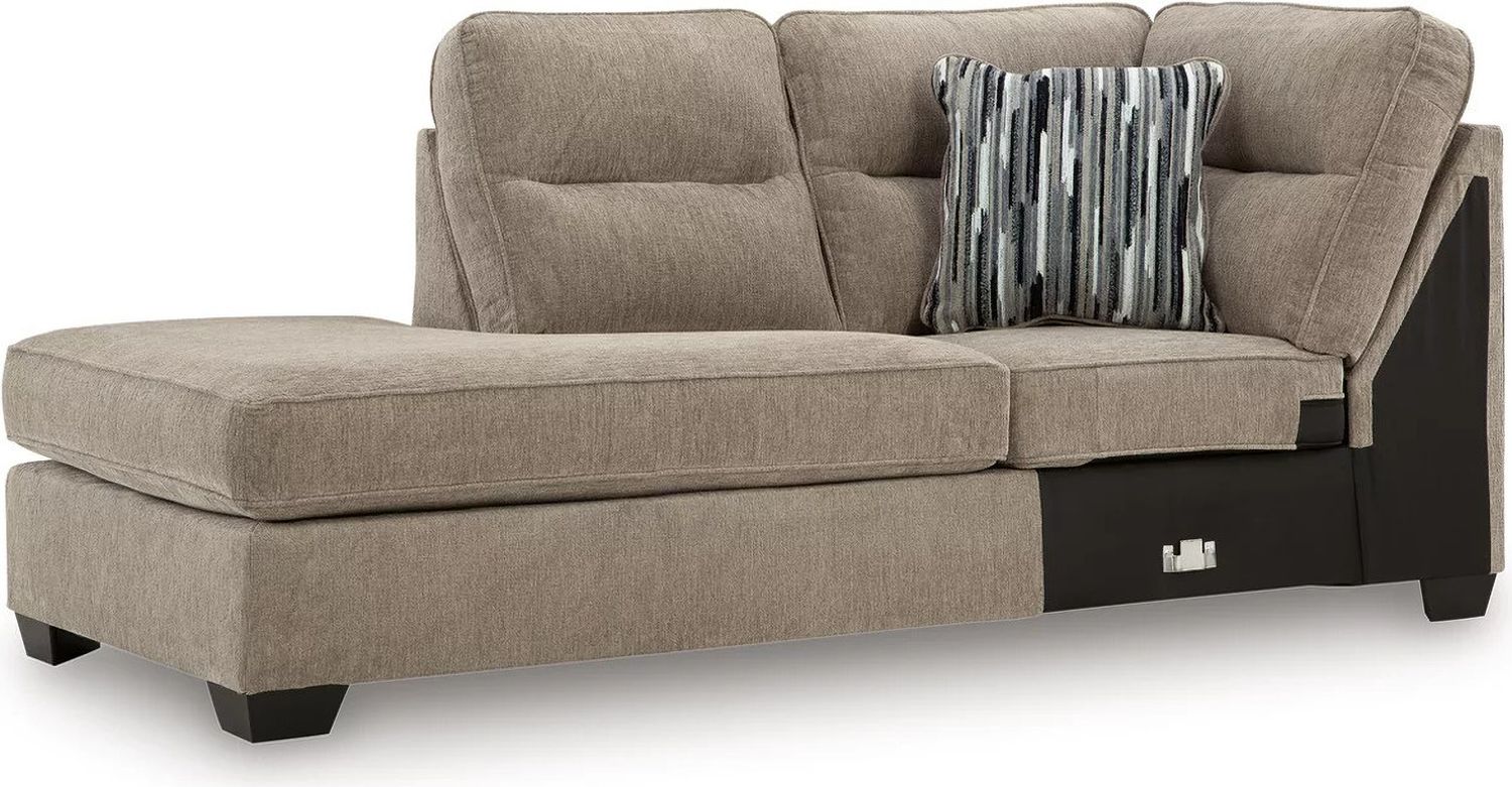 Olten 2-Piece LAF Sectional with Chaise In Mocha 31304S1