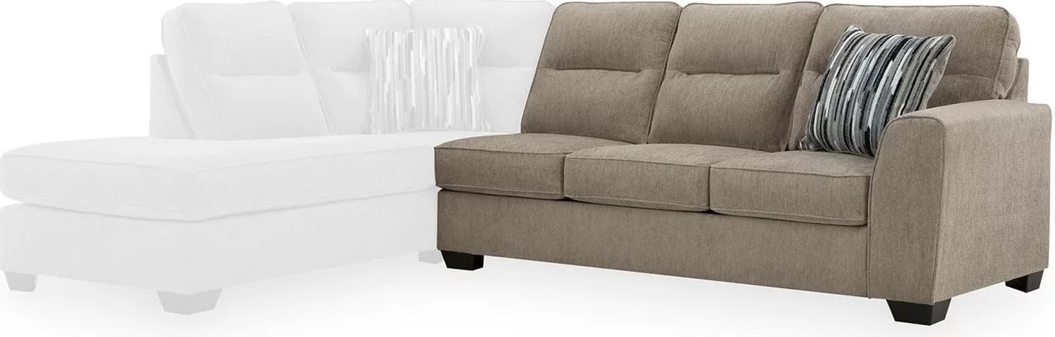Olten 2-Piece LAF Sectional with Chaise In Mocha 31304S1