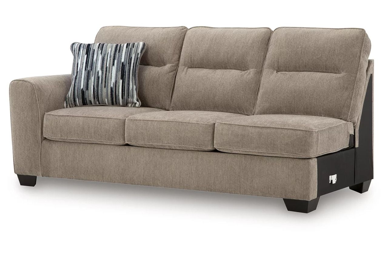 Olten 2-Piece RAF Sectional with Chaise In Mocha 31304S2