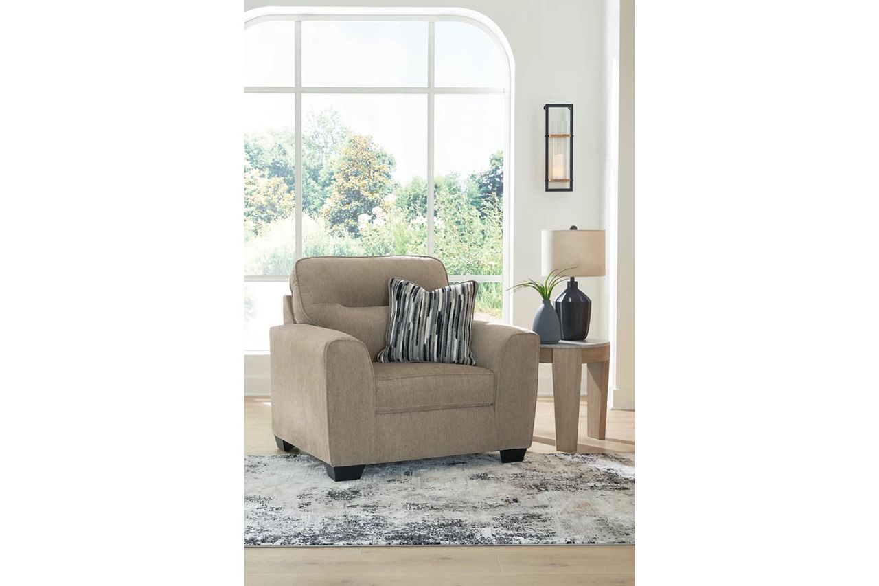 Olten 2-Piece RAF Sectional with Chaise In Mocha 31304S2