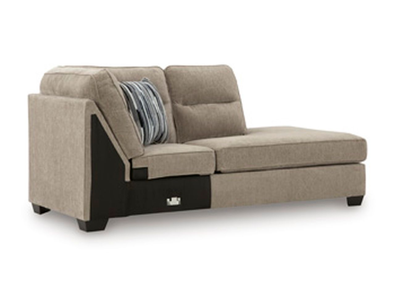 Olten 2-Piece RAF Sectional with Chaise In Mocha 31304S2