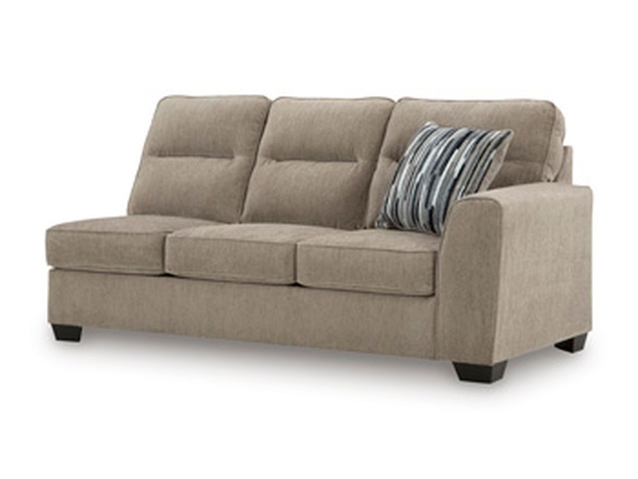 Olten 2-Piece Sectional with Chaise and Ottoman In Mocha 31304U2