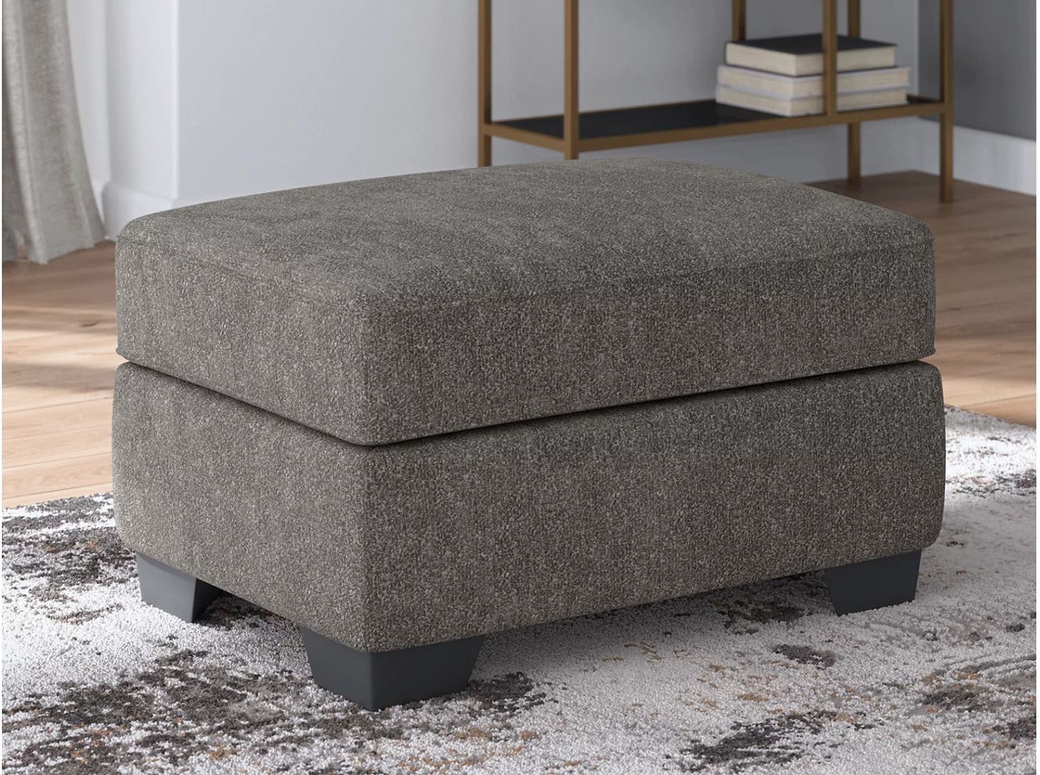Olten Ottoman In Graphite 3130514