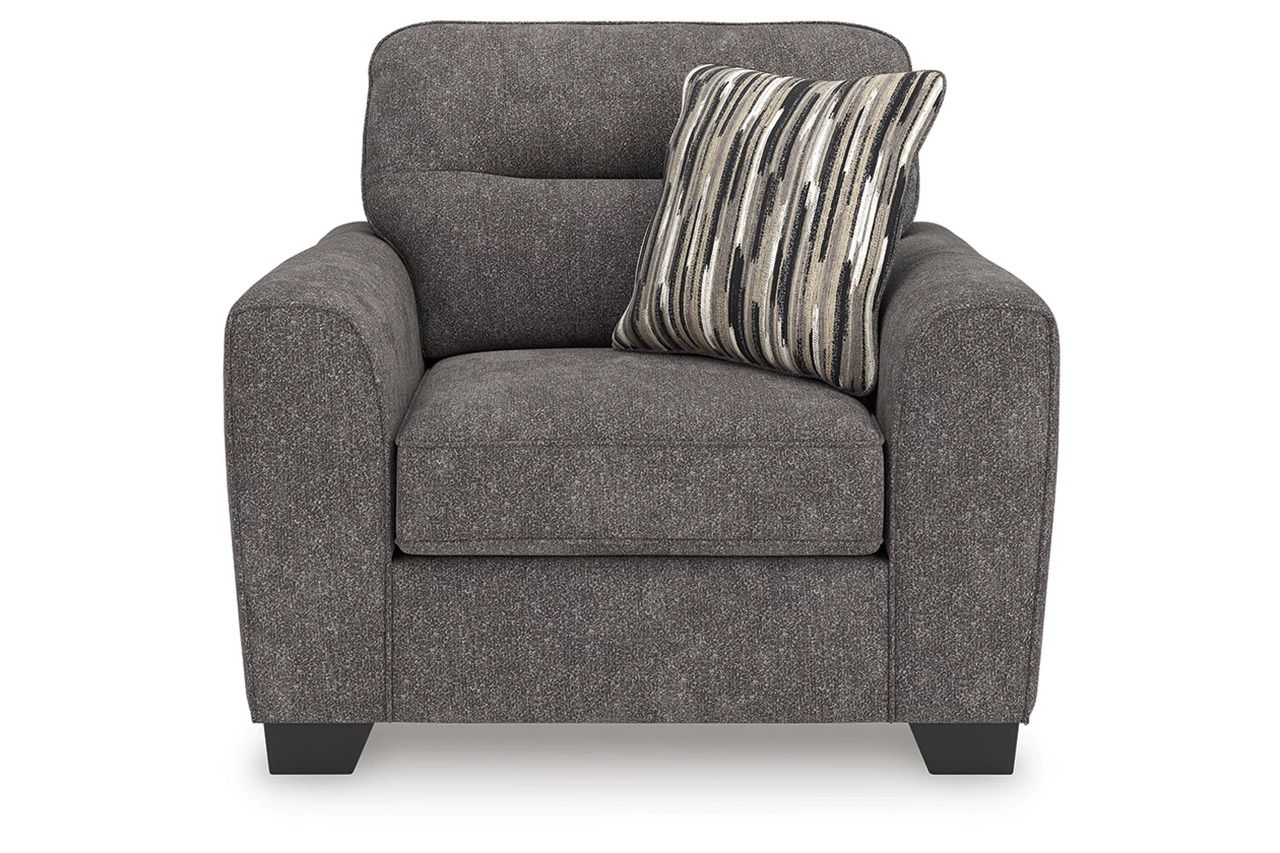 Olten Oversized Chair In Graphite 3130523