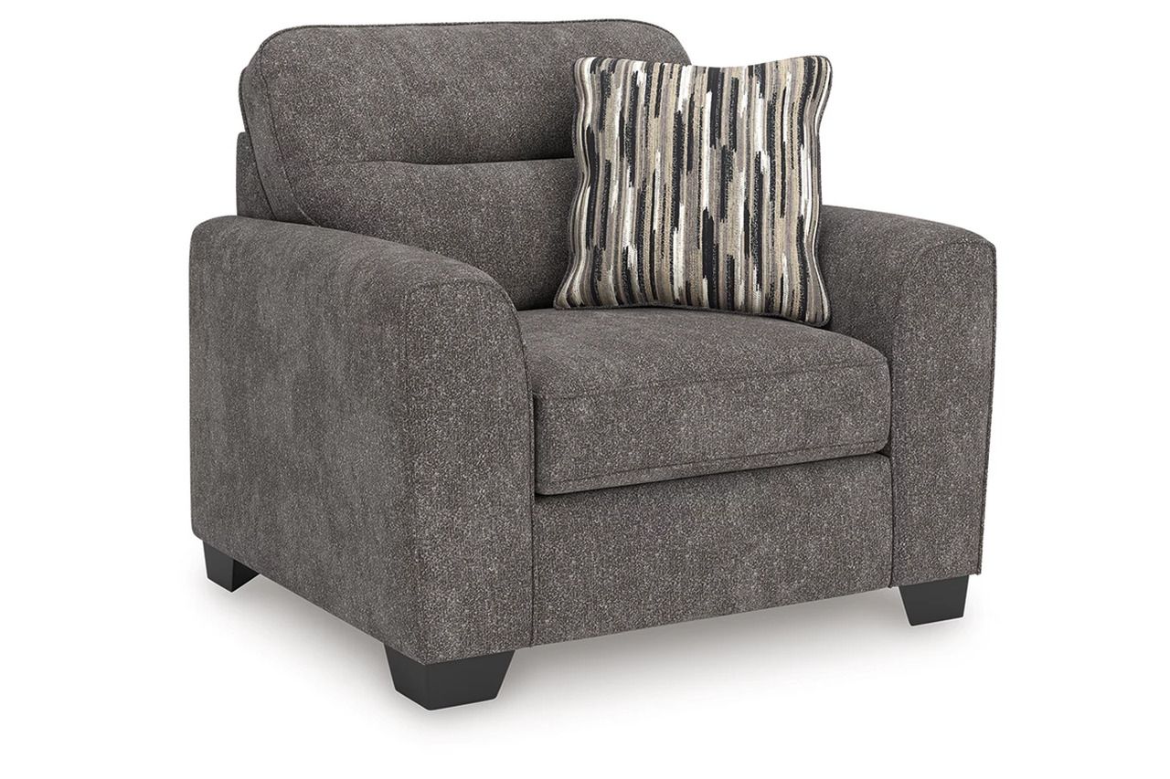 Olten Oversized Chair In Graphite 3130523