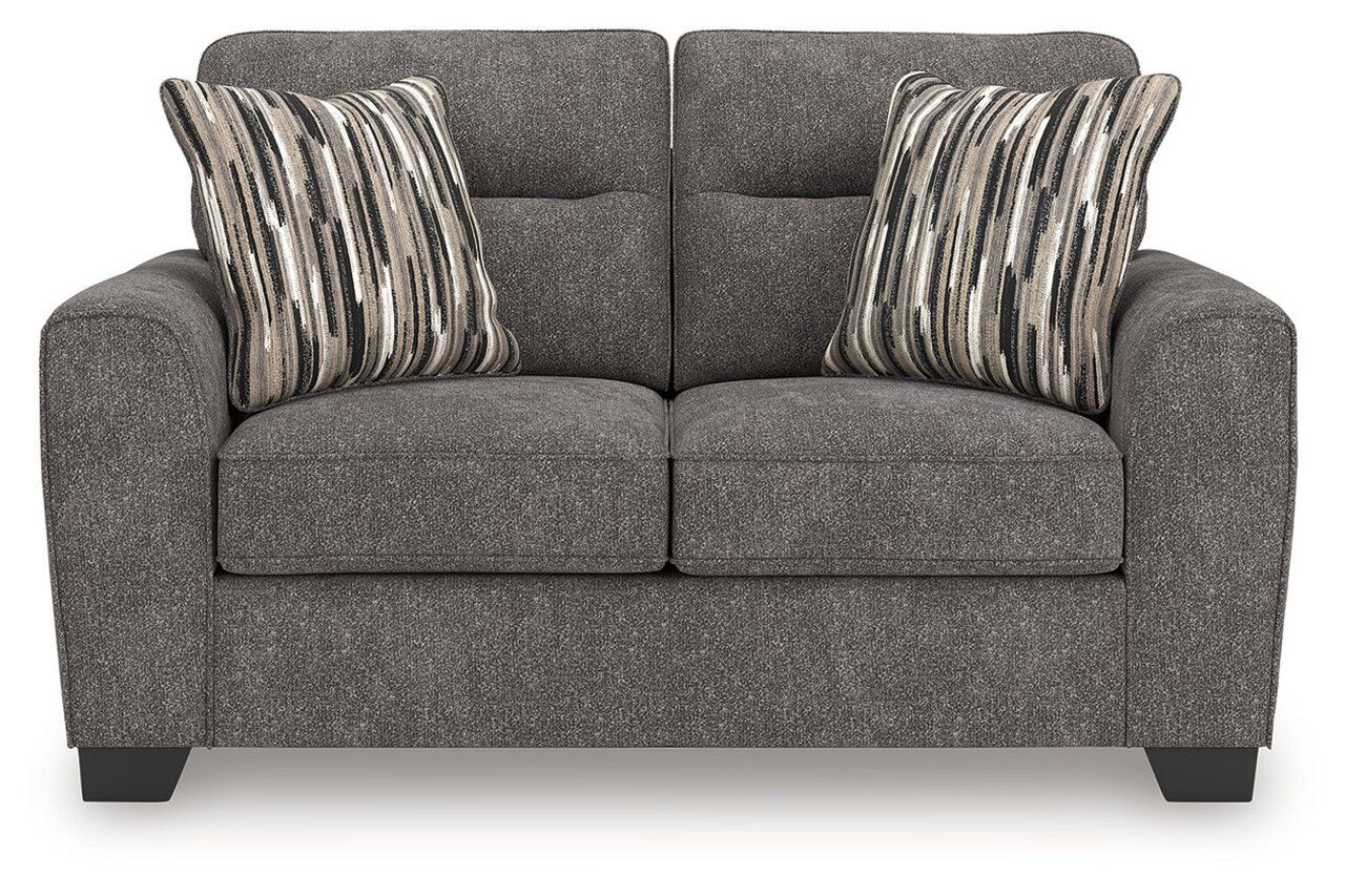 Olten Loveseat In Graphite 3130535
