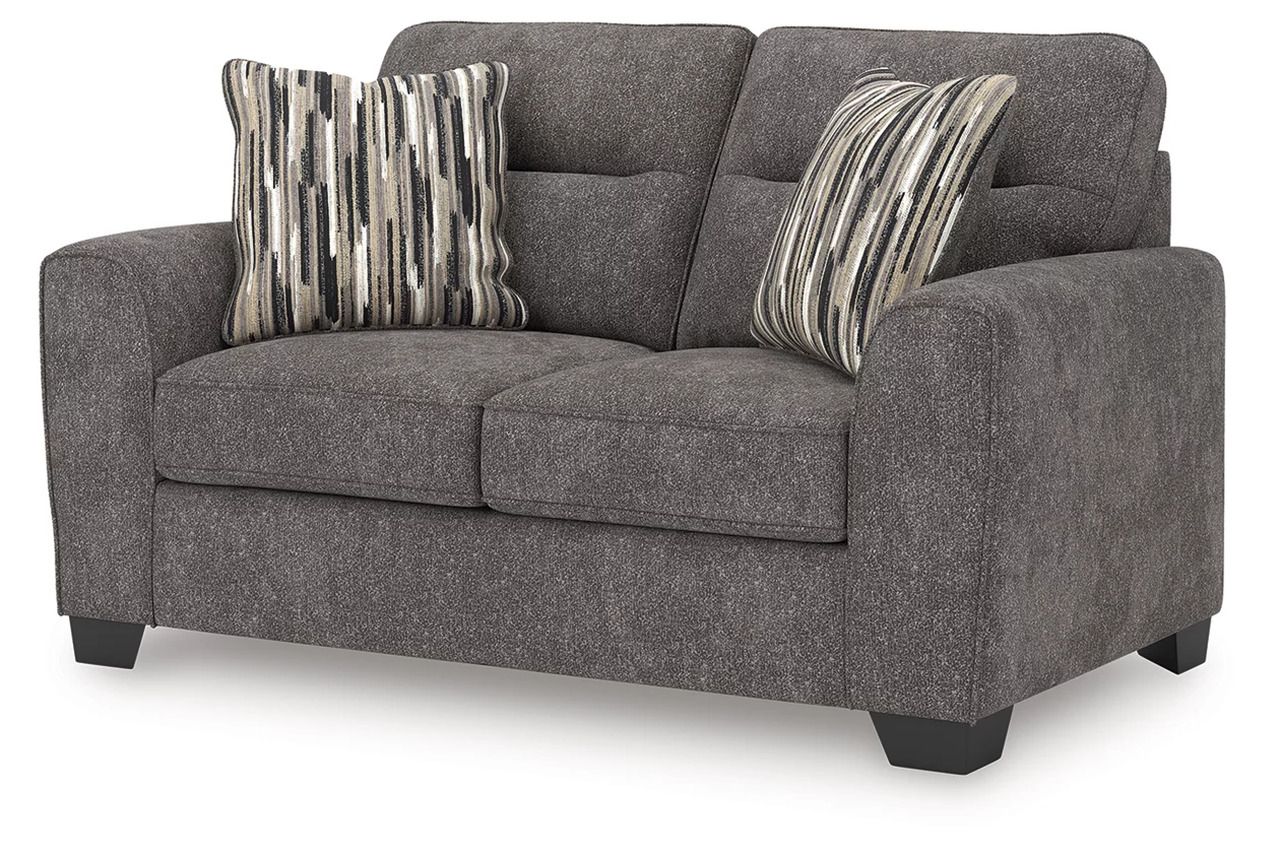 Olten Loveseat In Graphite 3130535