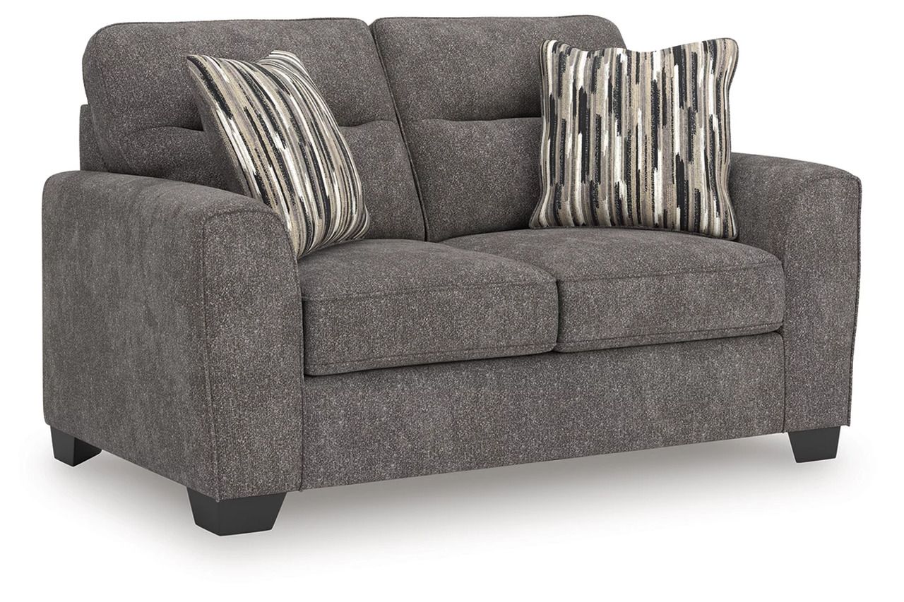 Olten Loveseat In Graphite 3130535