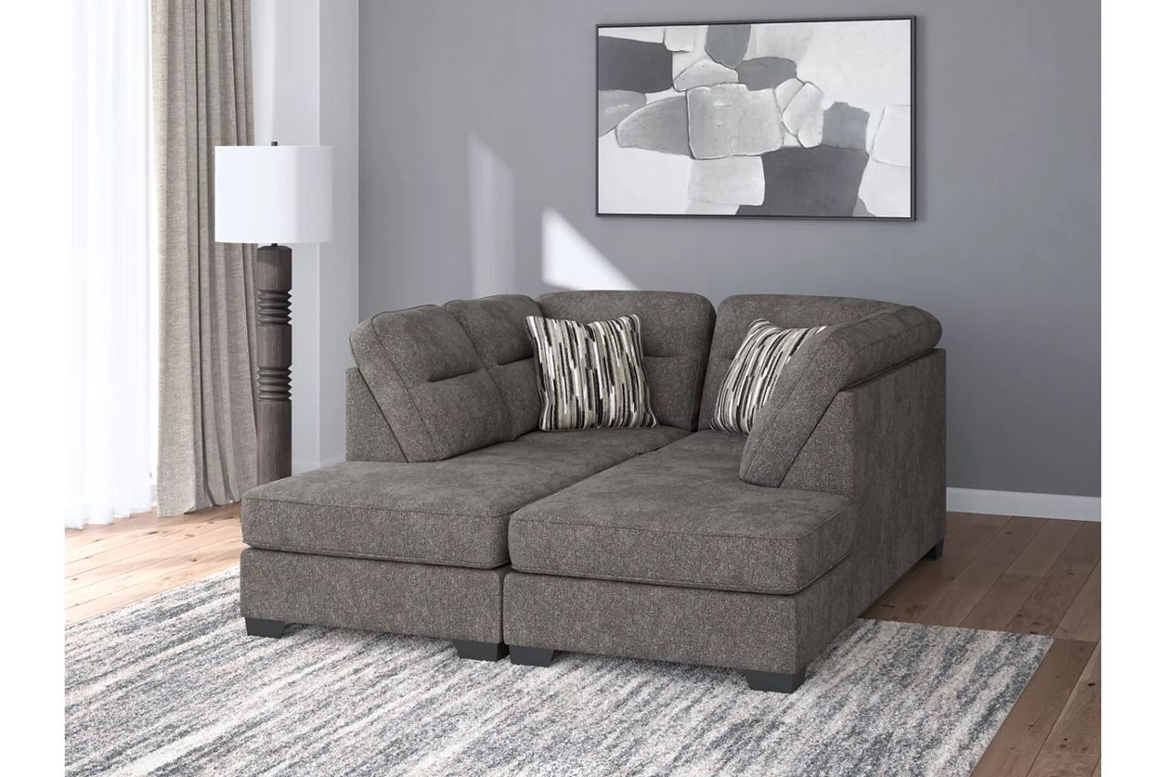 Olten 2-Piece LAF Sectional With Chaise In Graphite 31305S1