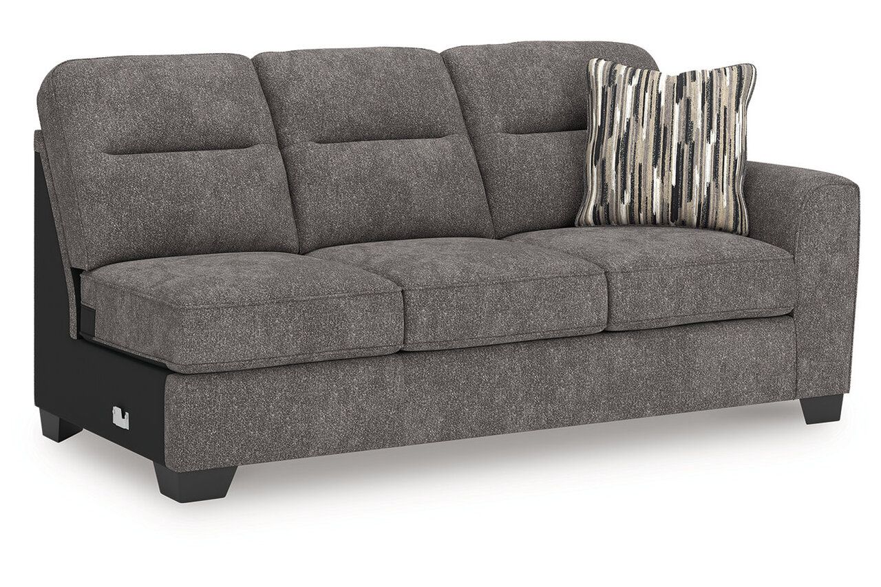 Olten 2-Piece LAF Sectional With Chaise In Graphite 31305S1