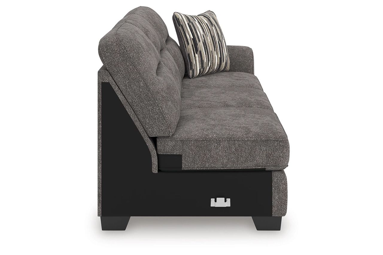 Olten 2-Piece LAF Sectional With Chaise In Graphite 31305S1