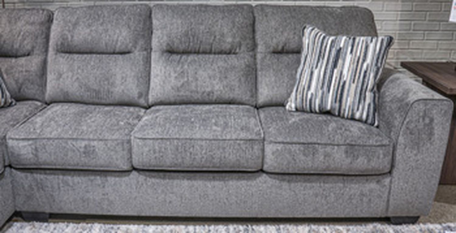 Olten 2-Piece LAF Sectional With Chaise In Graphite 31305S1