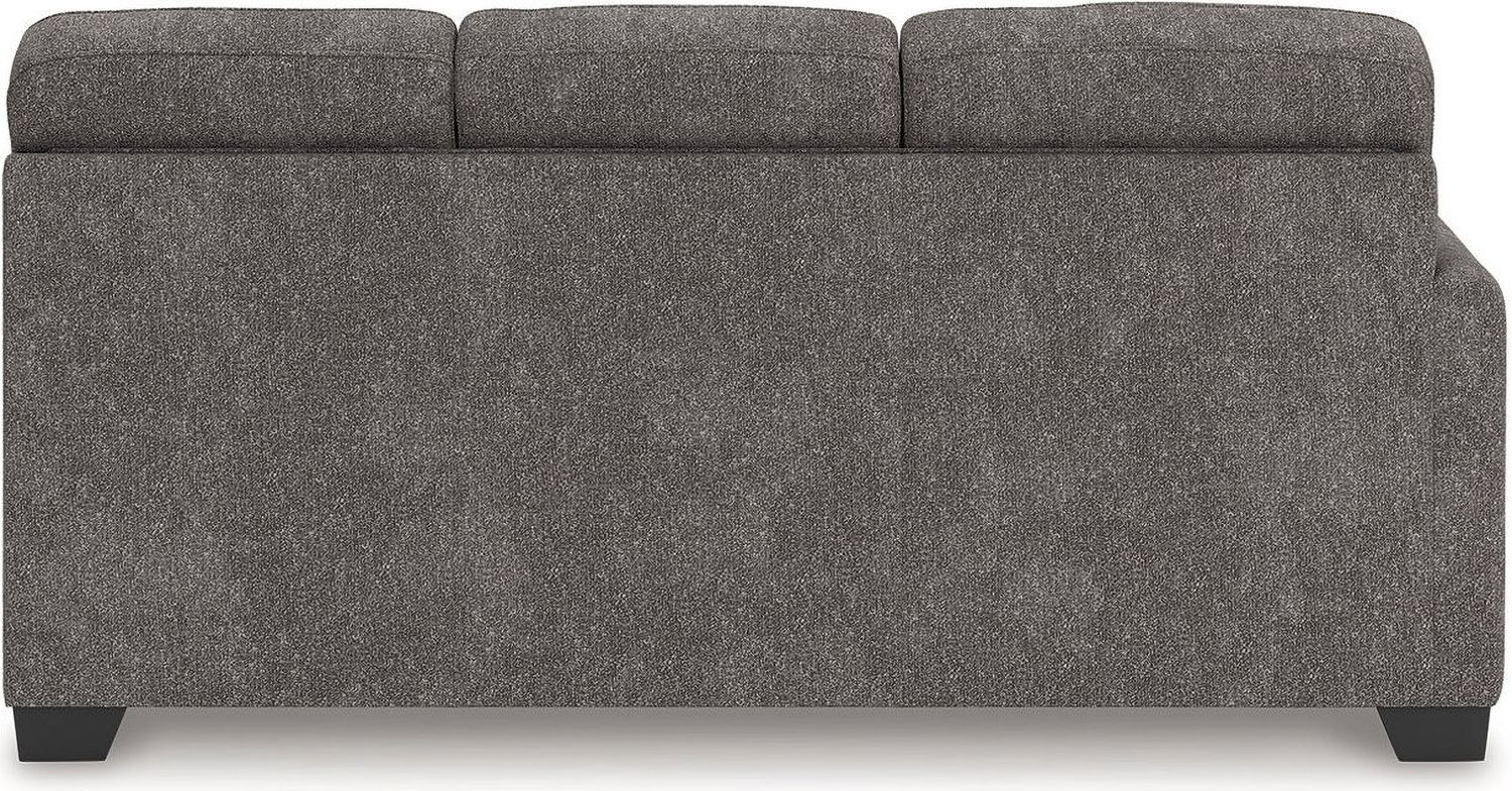 Olten 2-Piece RAF Sectional With Chaise In Graphite 31305S2