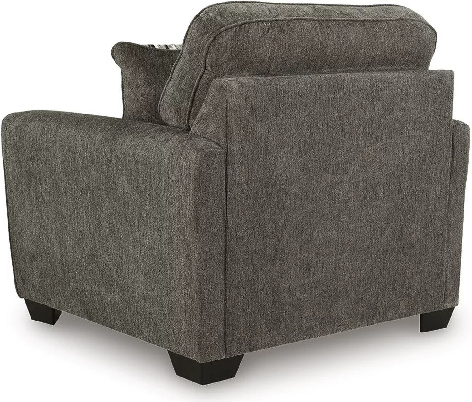 Olten Oversized Chair and Accent Ottoman In Graphite 31305U2