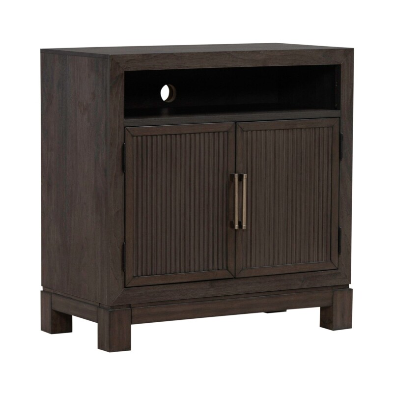 Modern Edge Bedside Chest w/ Charging Station 313BR62