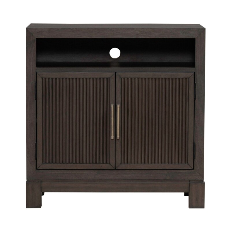 Modern Edge Bedside Chest w/ Charging Station 313BR62