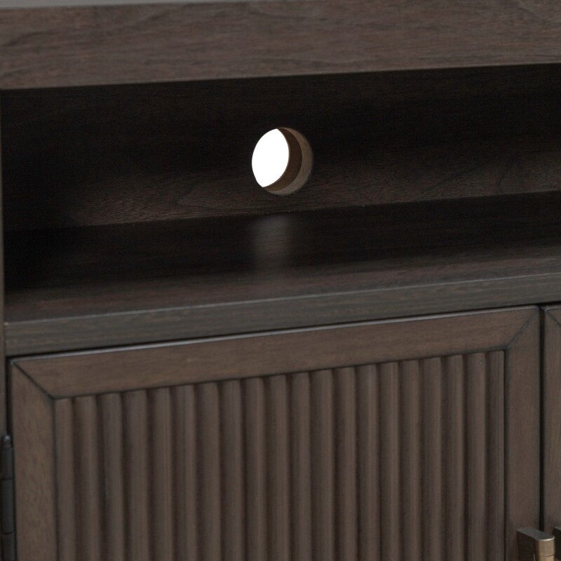 Modern Edge Bedside Chest w/ Charging Station 313BR62