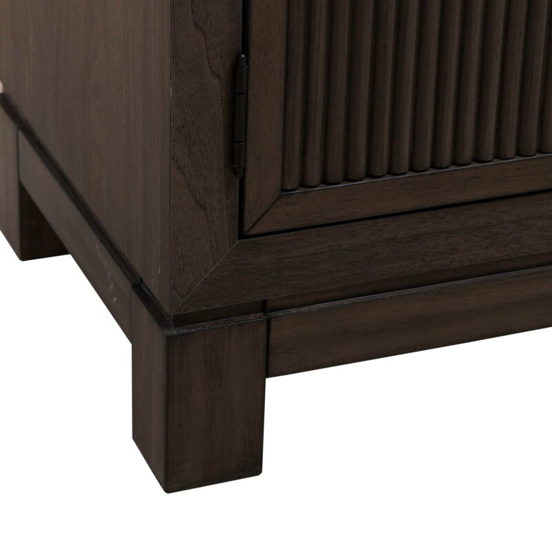 Modern Edge Bedside Chest w/ Charging Station 313BR62