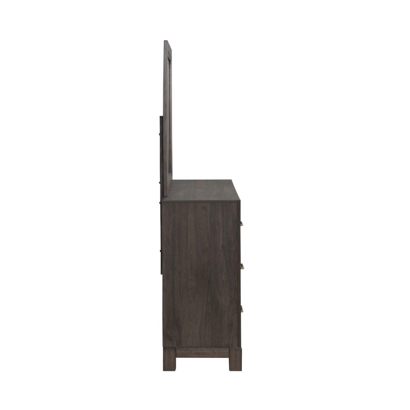 Modern Edge Dresser & Mirror 313BRDM