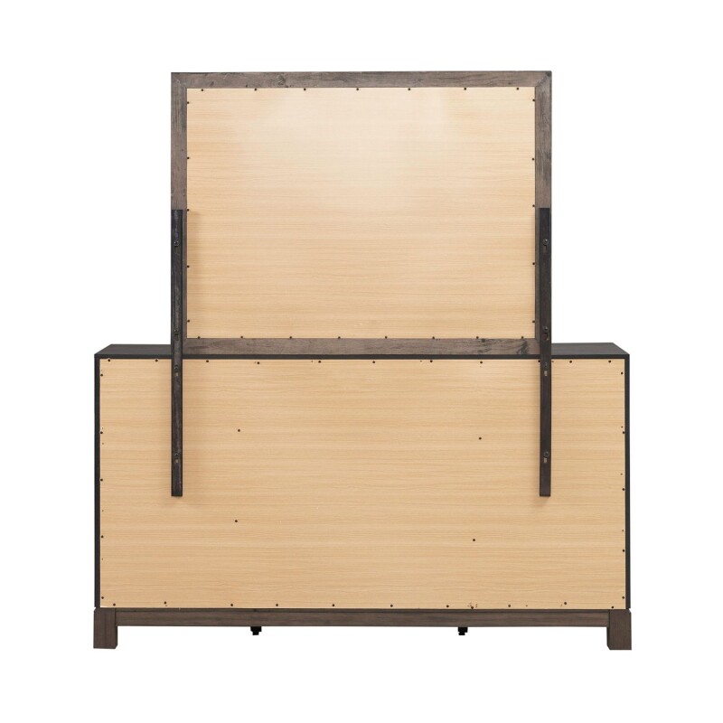 Modern Edge Dresser & Mirror 313BRDM