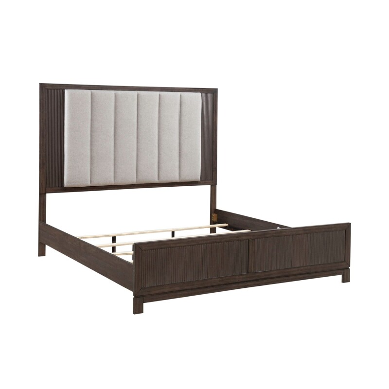 Modern Edge Queen Uph Bed 313BRQUB