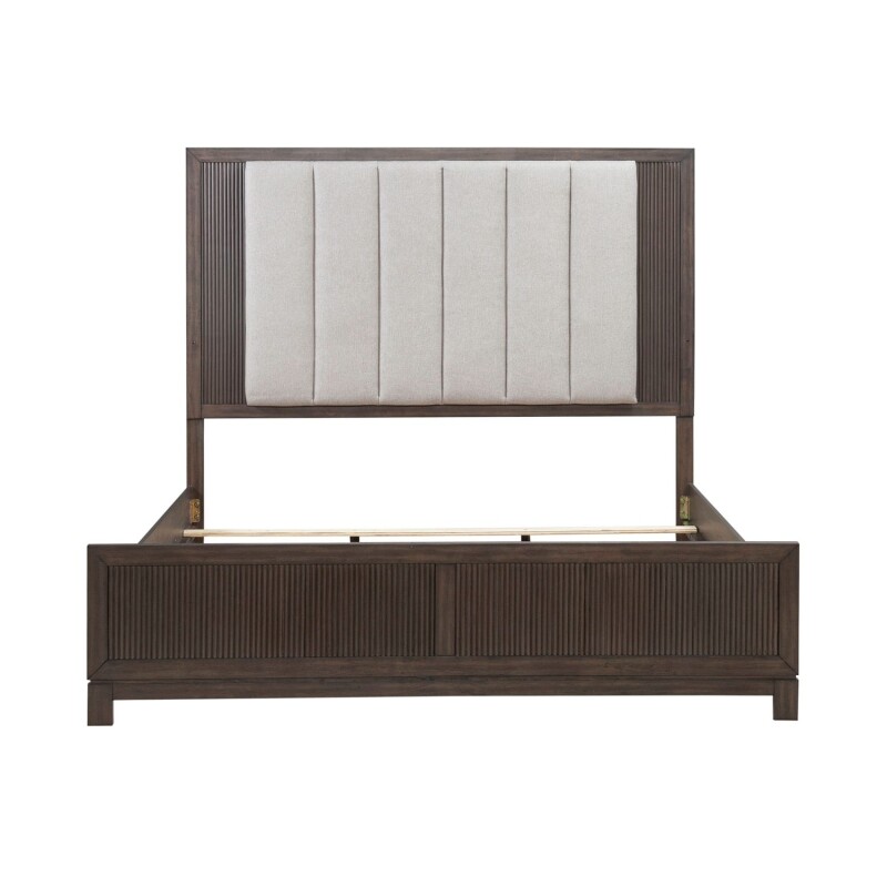 Modern Edge Queen Uph Bed 313BRQUB