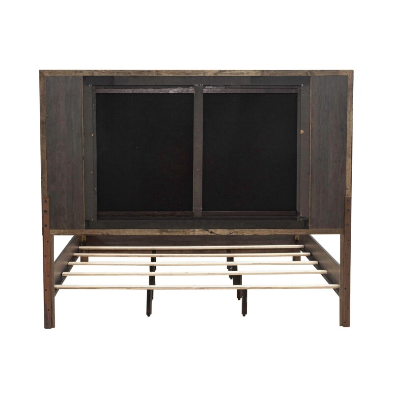 Modern Edge Queen Uph Bed 313BRQUB