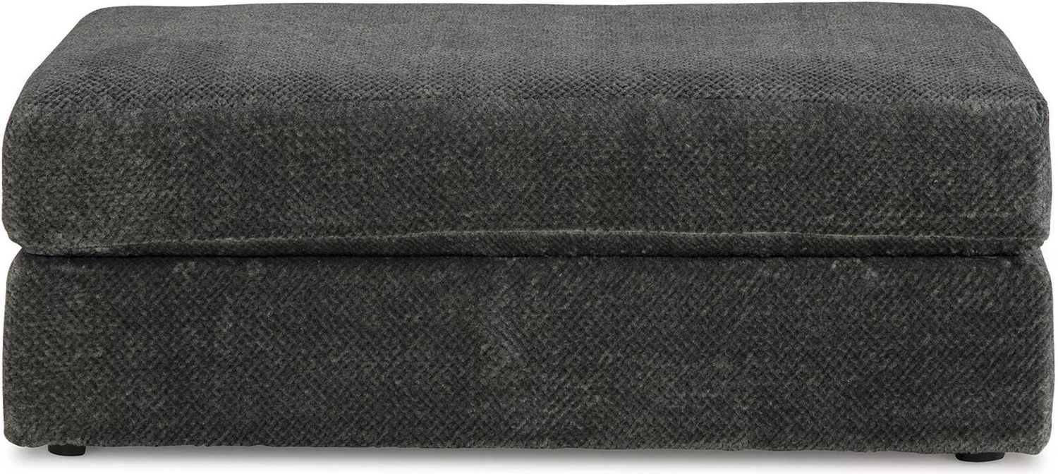 Karinne Oversized Accent Ottoman In Smoke 3140208