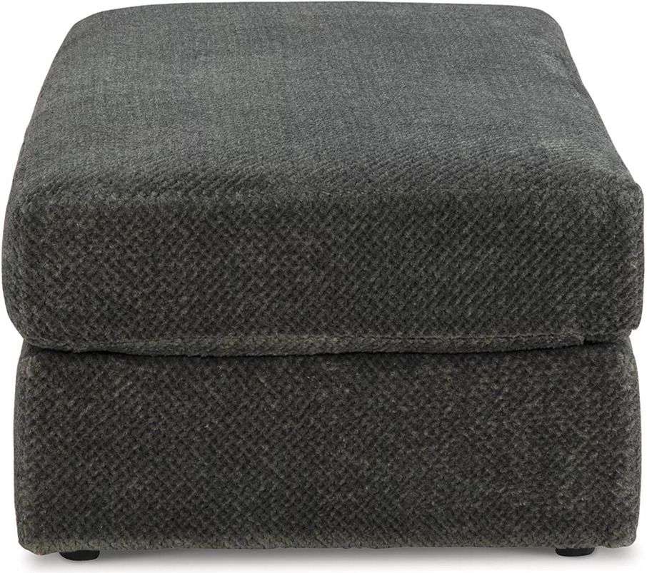 Karinne Oversized Accent Ottoman In Smoke 3140208