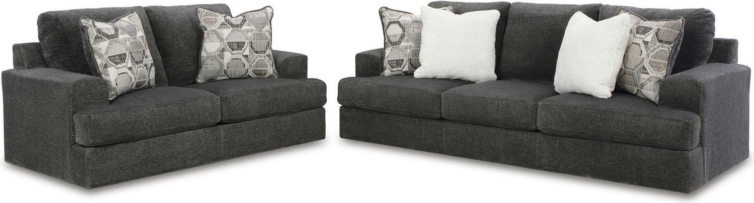 Karinne Loveseat In Smoke 3140235