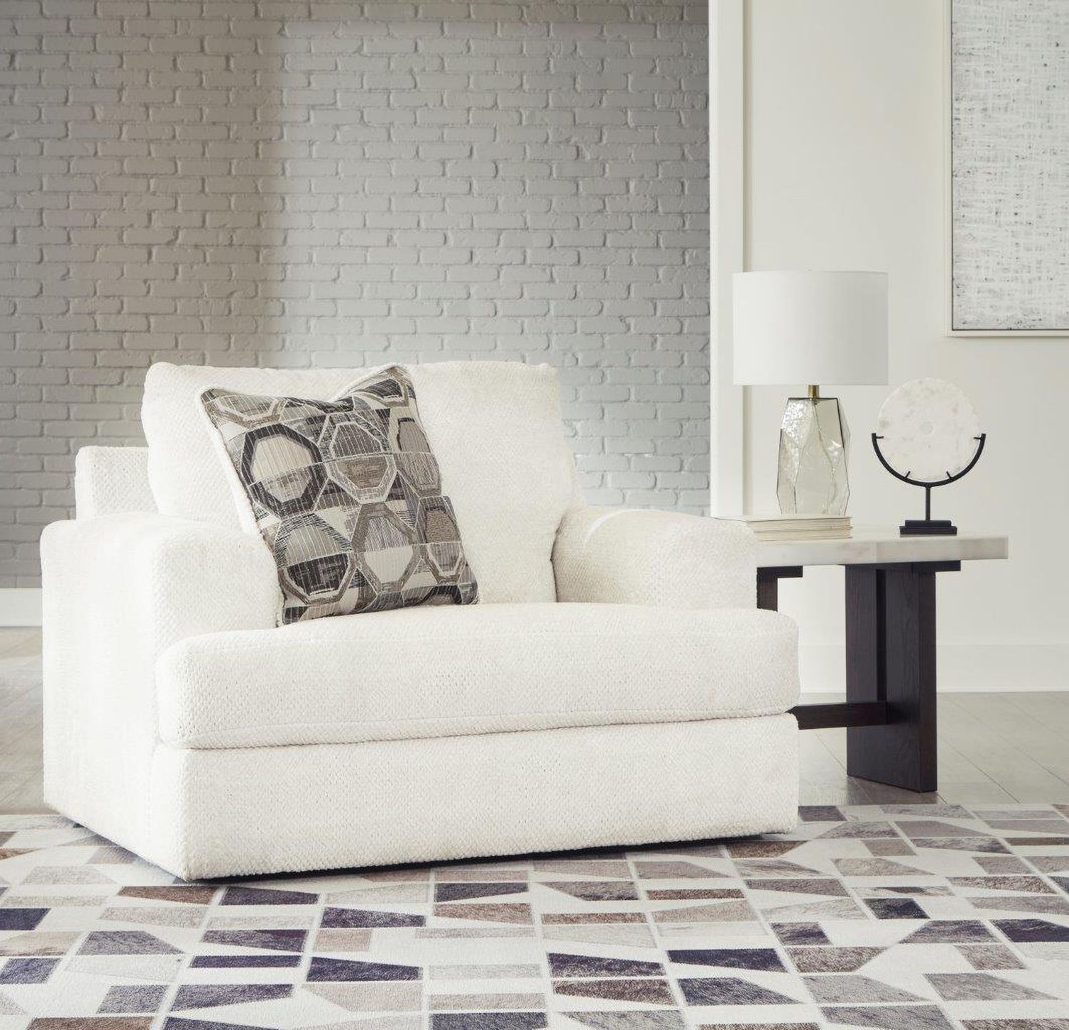 Karinne Chair and A Half In Linen 3140323