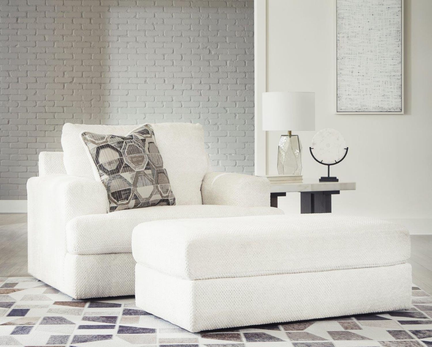 Karinne Chair and A Half In Linen 3140323
