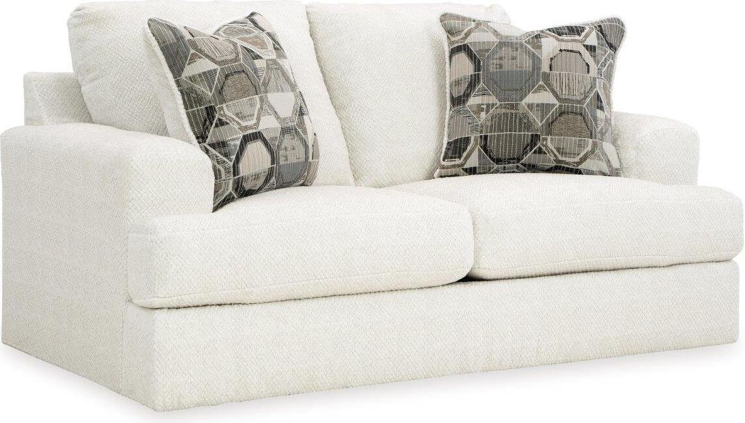 Karinne Loveseat In Linen 3140335