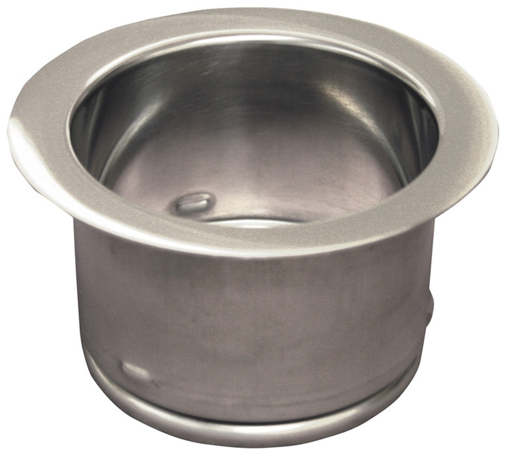 Decorative Pro 3-Bolt Extended Flange - Polished Stainless Steel 3140AMC
