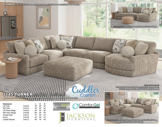 Turner 3145 LSF Sofa 314563