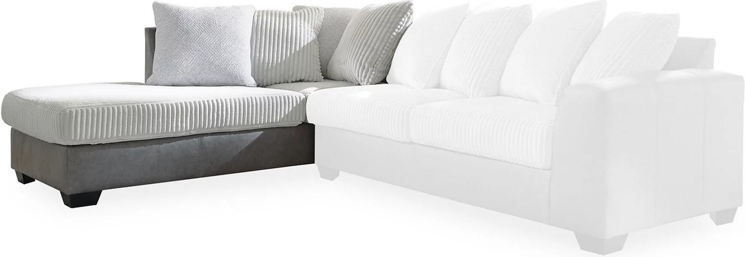 Clairette Court 2-Piece Sectional With LAF Chaise In Alloy 31503S1