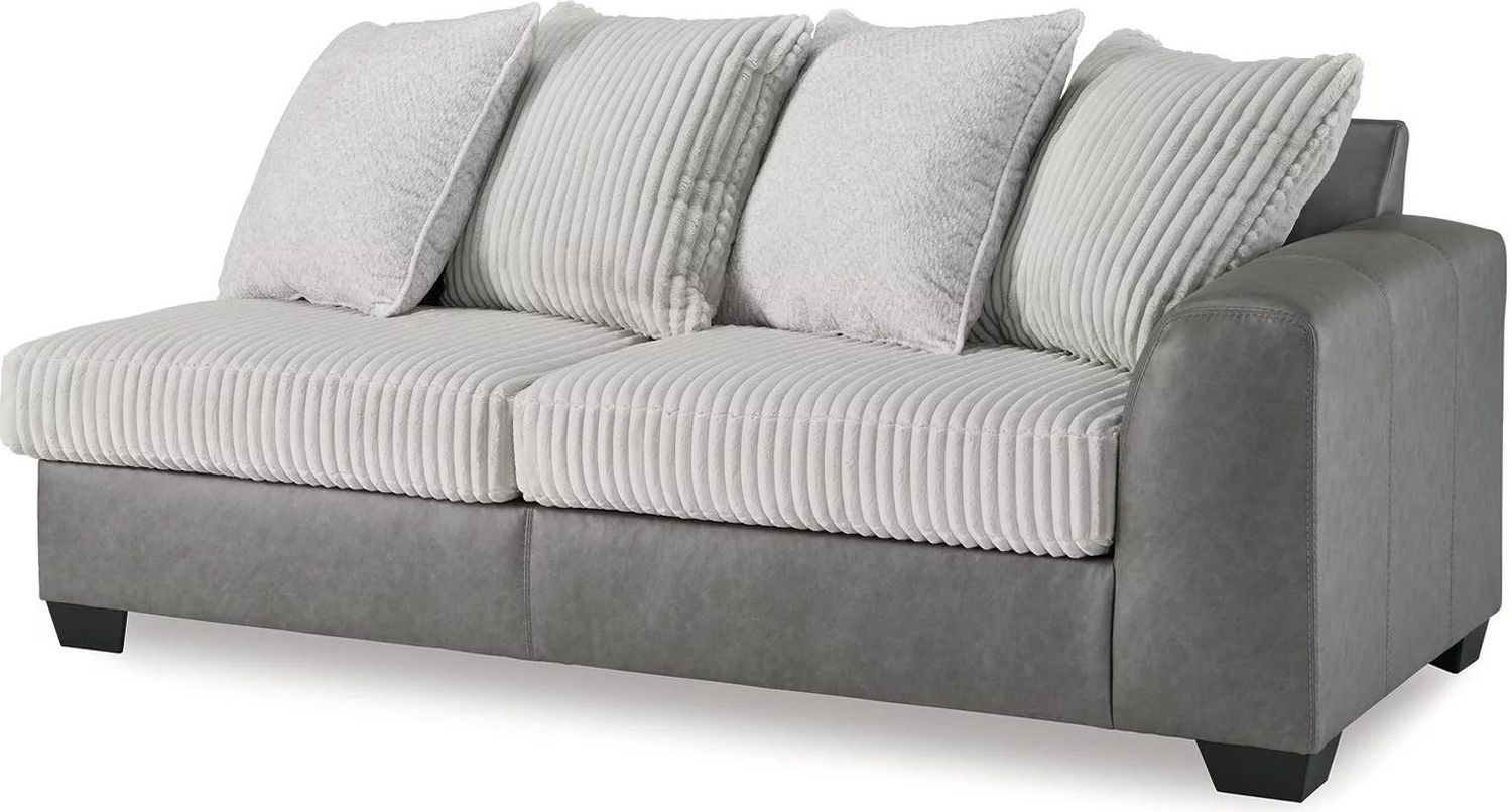 Clairette Court 2-Piece Sectional With LAF Chaise In Alloy 31503S1