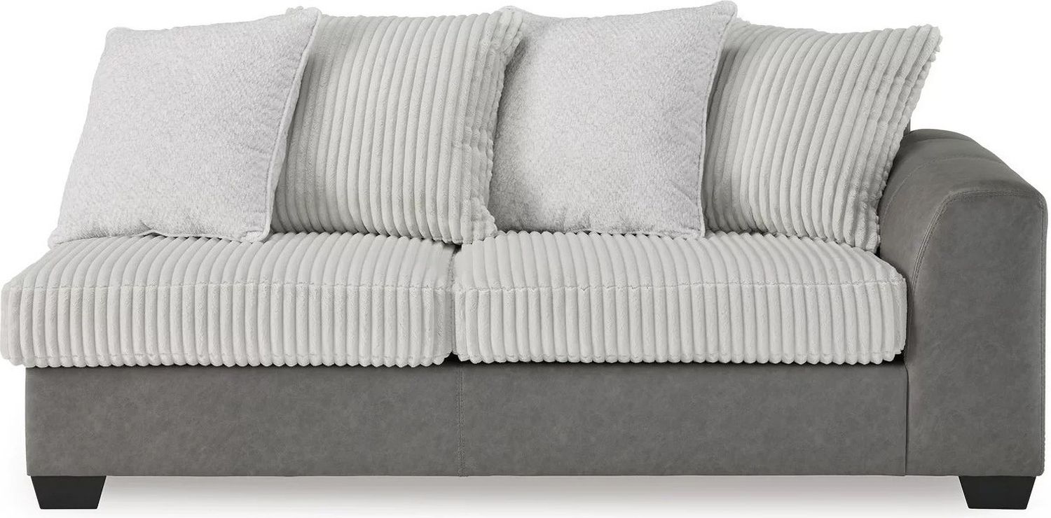 Clairette Court 2-Piece Sectional With LAF Chaise In Alloy 31503S1