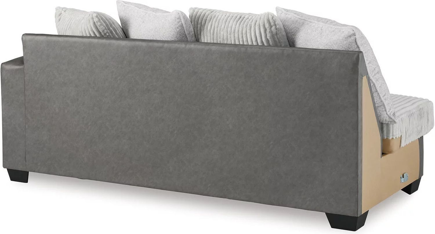 Clairette Court 2-Piece Sectional With LAF Chaise In Alloy 31503S1