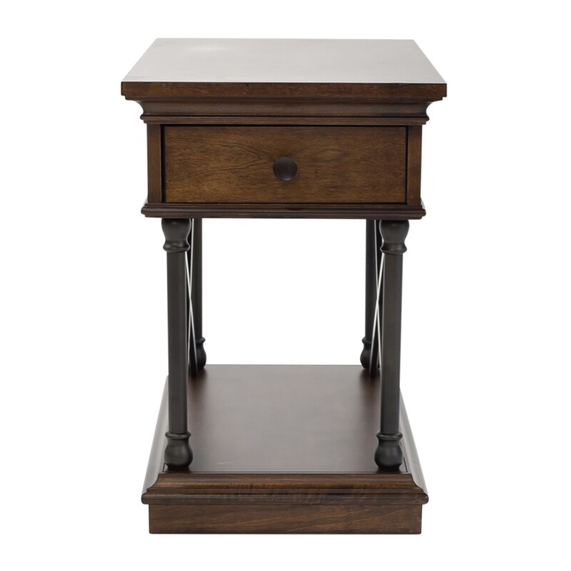 Tribeca Drawer Chair Side Table 315OT1021