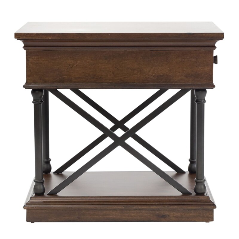 Tribeca Drawer Chair Side Table 315OT1021