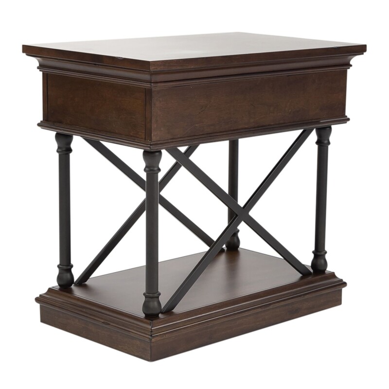 Tribeca Drawer Chair Side Table 315OT1021
